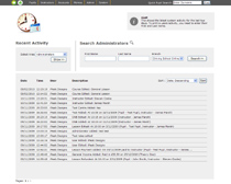 Web Application: DSO Activity Summary