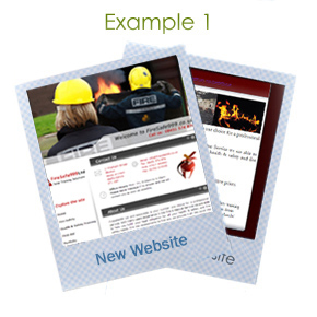 Web Design Staffordshire: Website Redesign Example 1