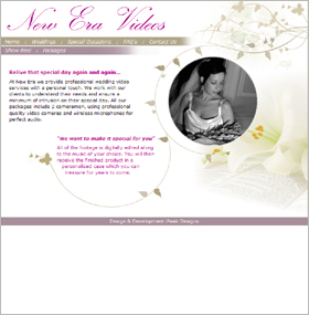 NewEraVideos.co.uk: Website Screenshot