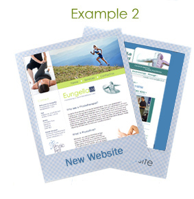 Web Design Staffordshire: Website Redesign Example 2